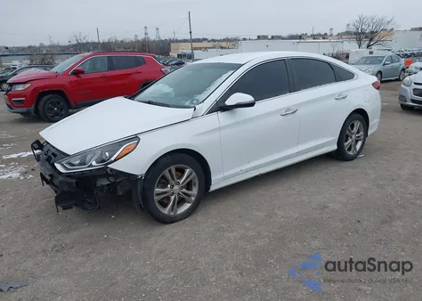 2018 Hyundai Sonata Sel from USA, damaged, VIN 5NPE34AF1JH656610